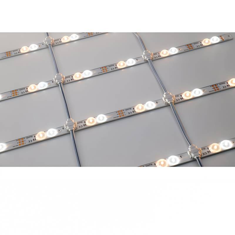 Barre LED bicolore à obturateur sans soudure CCT YS-DF87315-148-TW/ YS-DF87315-196-TW/ YS-DF80315-148-TW/ YS-DF80315-196-TW