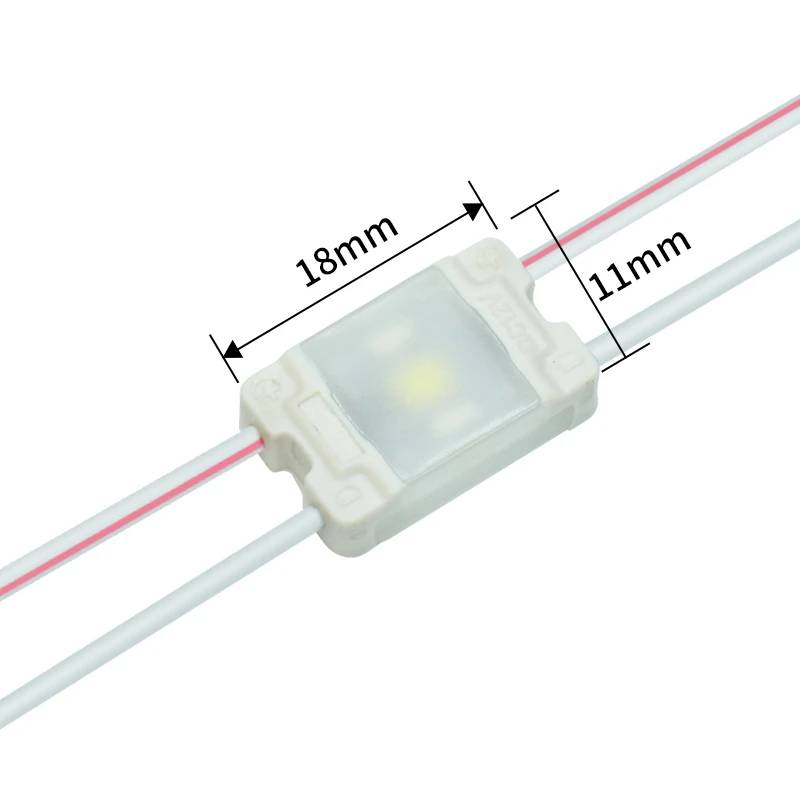 YS-M08X31 3-seitig beleuchtetes, wasserdichtes 12V 0,3W Mini-LED-Lichtmodul