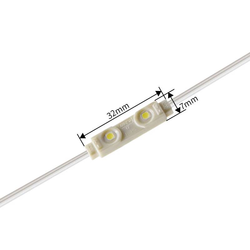YS-M81221 SMD3528 2-LED-Modul 12V DC IP65 Wasserdichte Beleuchtung für Schilderbeleuchtung