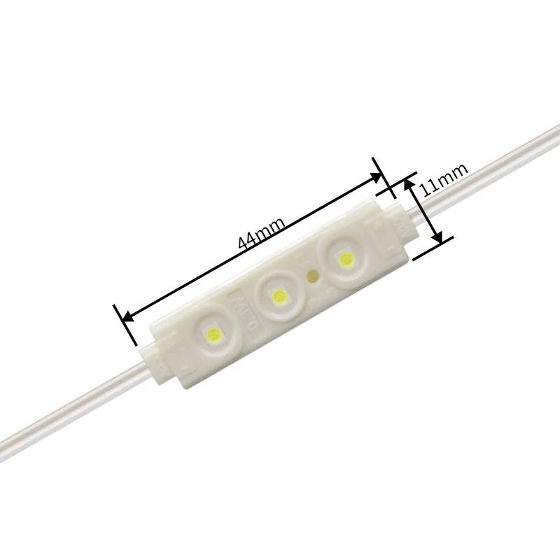 YS-M82231 SMD3528 3-LED-Modul 12V IP65 Hochleistungsbeleuchtung für Profilbuchstaben