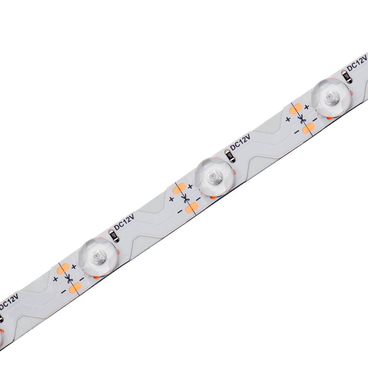YS-FS22835A-W024T Hochleistungs-SMD2835-LED-Streifen mit 24 LEDs/m in S-Form