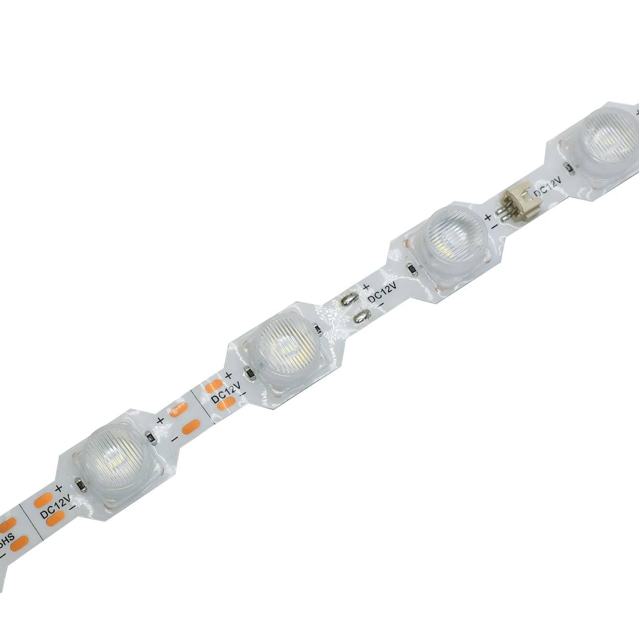 YS-RSD2835W18 S-förmige 2835 seitlich abstrahlende LED-Streifenleuchten für Leuchtkästen