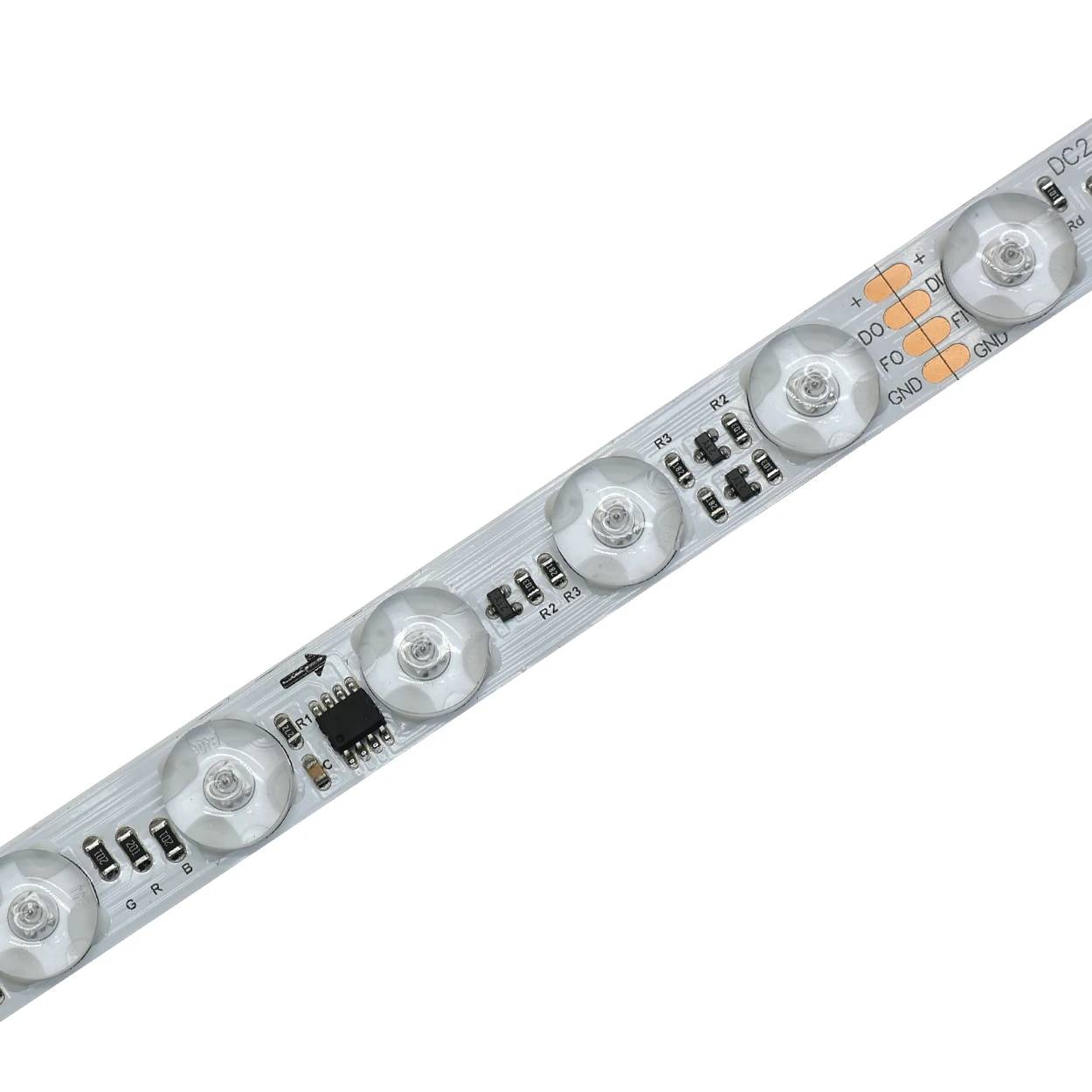 YS-F033030A-DKRGB048T Individually Addressable Pixel RGB LED Strip Lights for Decorative Lighting