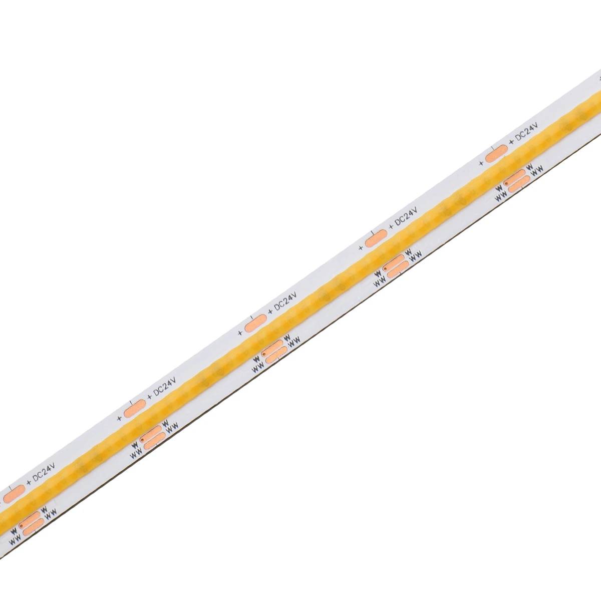 YS-RNCOBTW608C10 24V 608LED/m CCT調光可能 COB LEDストリップライト（10mm/5mm PCB付き）