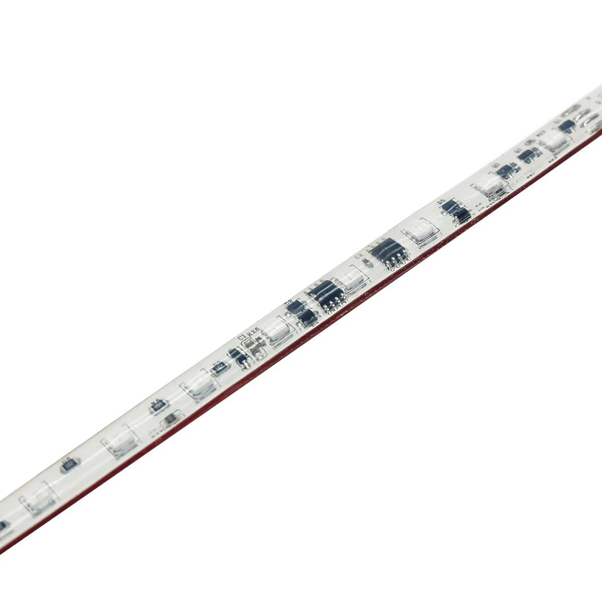 YS-RZAS1-3535D3160-110/220 IP67 SMD3535 220V High Voltage Addressable RGB LED Strip Lights