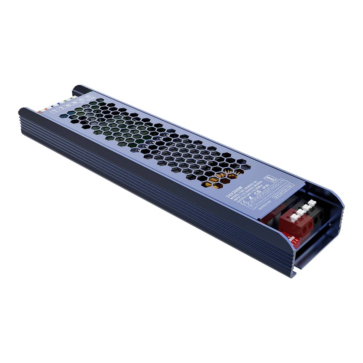 YS-N-12200 / YS-N-24200 200W Slim 24V LED-Netzteil