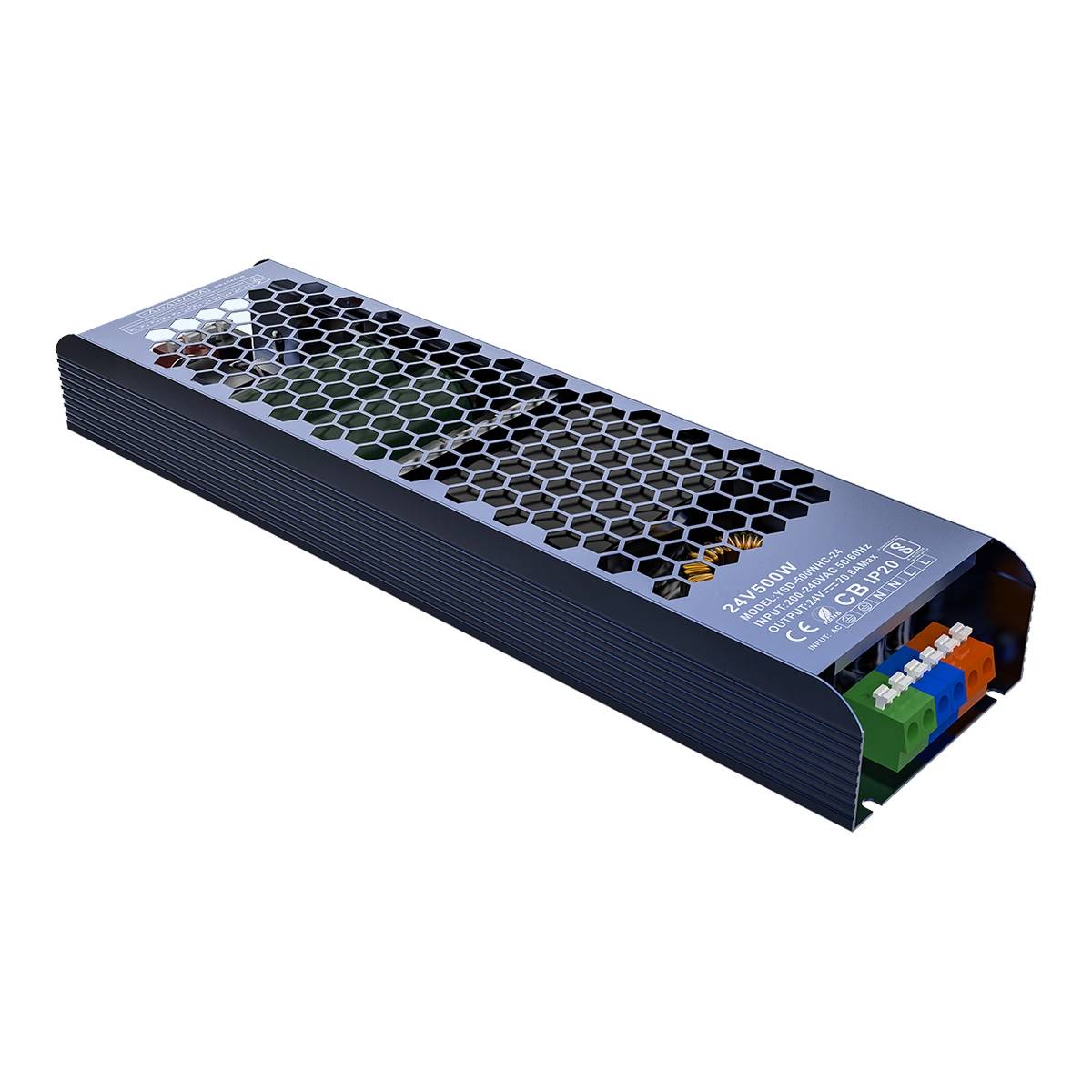 YS-N-12500 / YS-N-24500 500W 24V LED-Netzteil für LED-Module