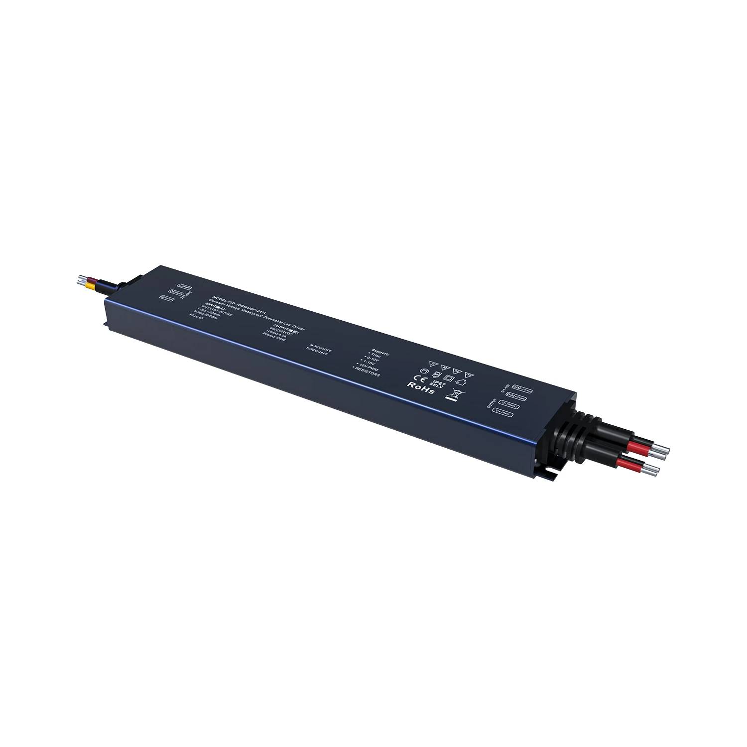YSD-100WUGF-12TL / YSD-100WUGF-24TL 100W 12V/24V 5-in-1 dimmbares LED-Netzteil