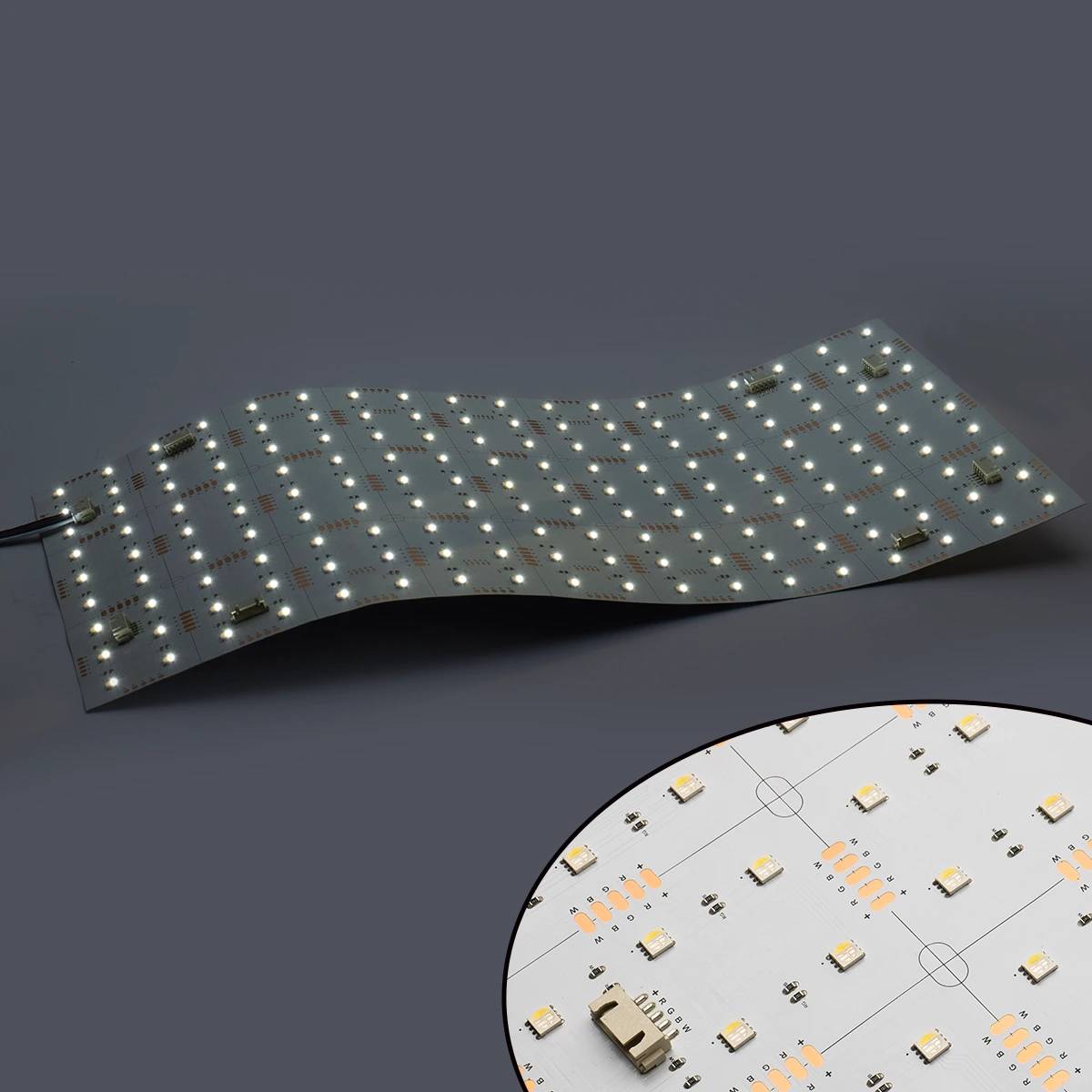 YS-F801-4162-10-RGBW 162LEDs SMD5050 Flexible RGBW LED-Lichtfolie