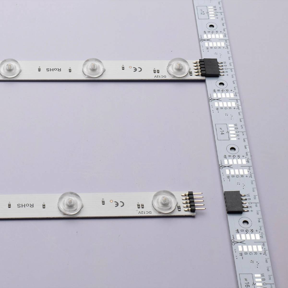 YS-DF90 118-196-RGBW Diffuse LED-Lichtleiste | SMD5050 160° Abstrahlwinkel