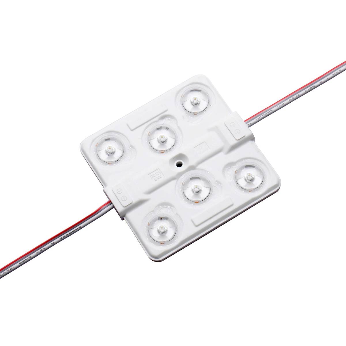 YS-MB8361-W 6-LED White LED Module for 8–15cm Signs | IP65 DC12V