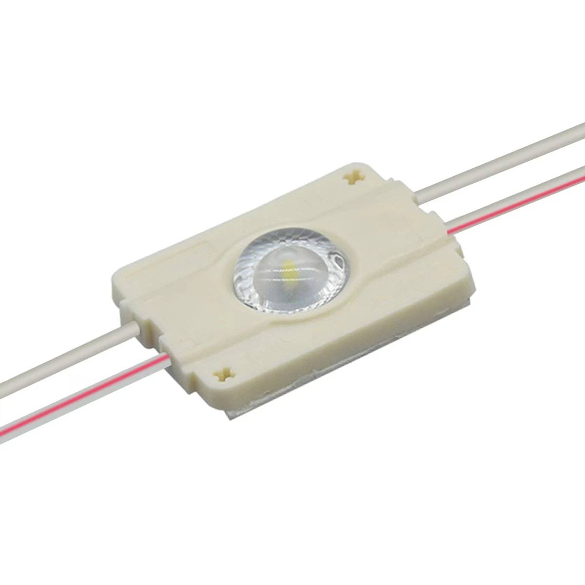Módulo LED SMD3030 YS-M69711 com feixe amplo de 165° para iluminação de fundo de letreiros.