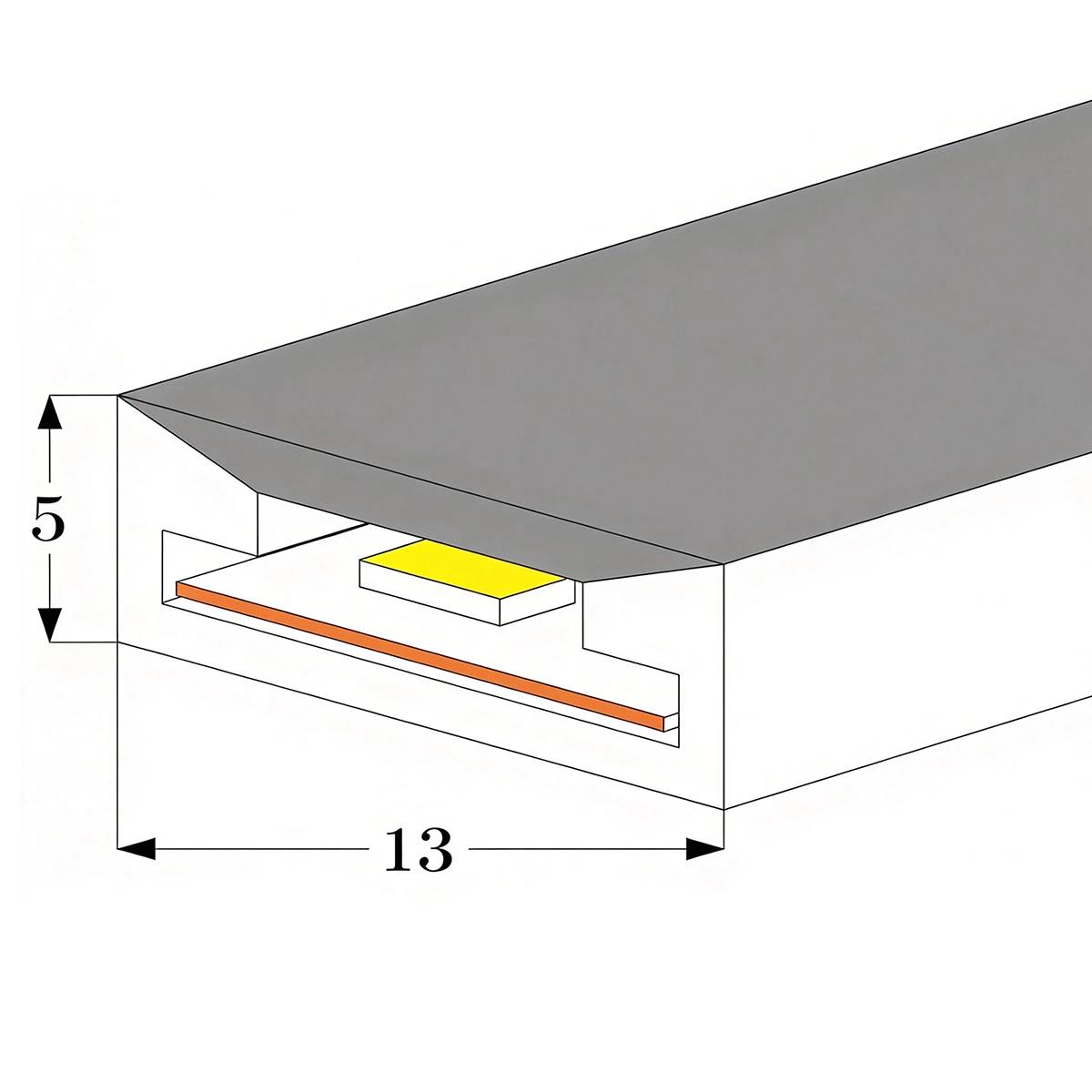 BS-FNC2835A-X120/BS-FNC2835C-X120 Cuttable Silicone Neon LED Strip | IP65