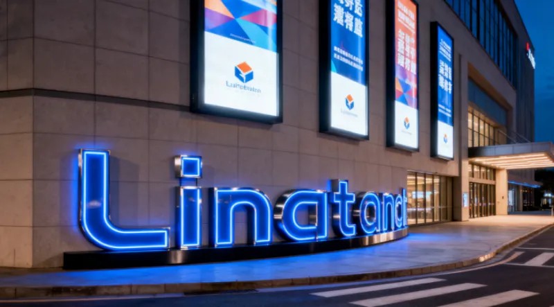 Projet de mise à niveau de l'éclairage LED de signalisation publicitaire de centre commercial commercial