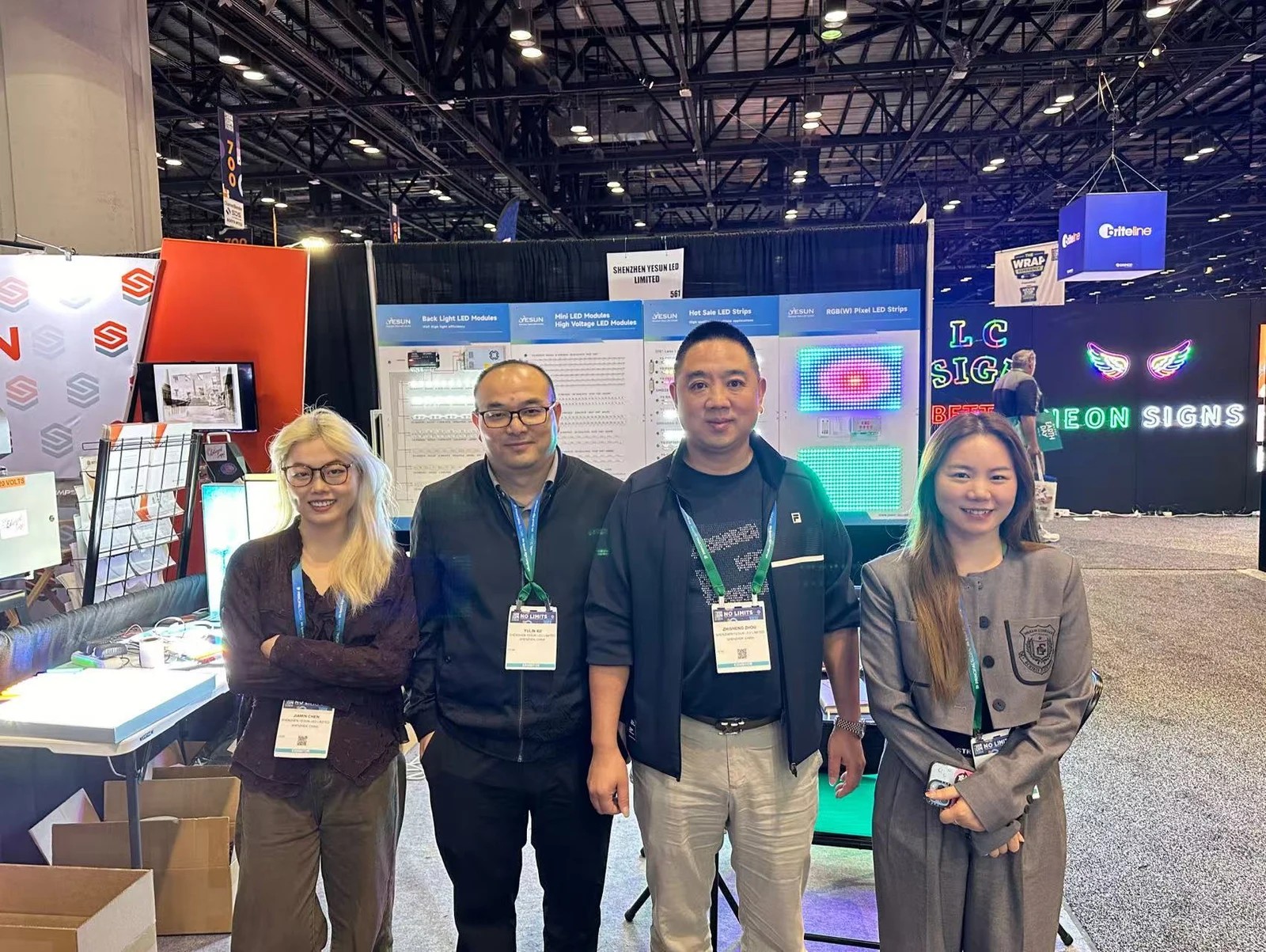 YESUN signage exhibition 2024