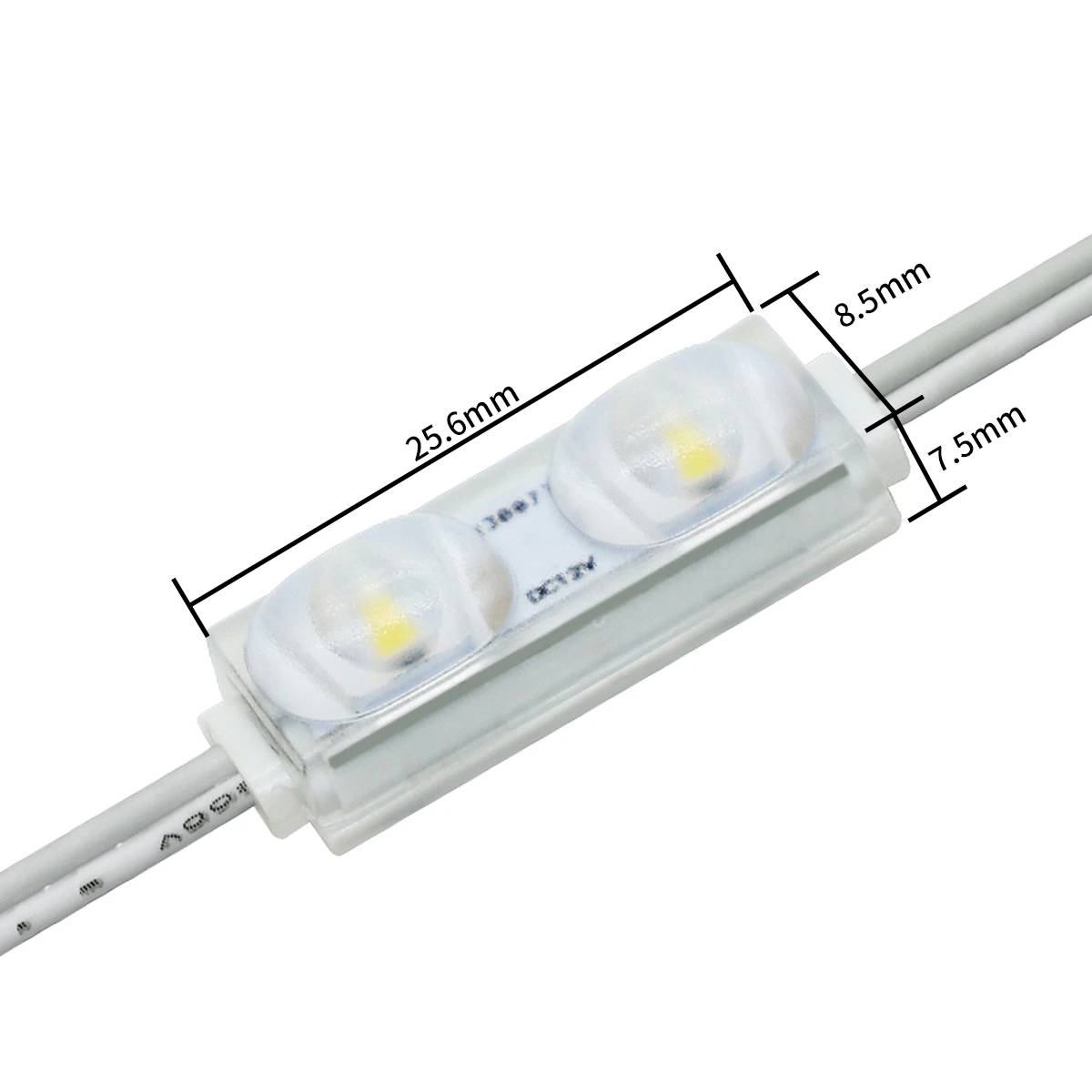 وحدة إضاءة LED صغيرة YS-M96321-W مزودة بمصباحين LED | 12 فولت SMD2835 لون واحد وحدة إضاءة LED صغيرة YS-M96321-W مزودة بمصباحين LED | 12 فولت SMD2835 لون واحد