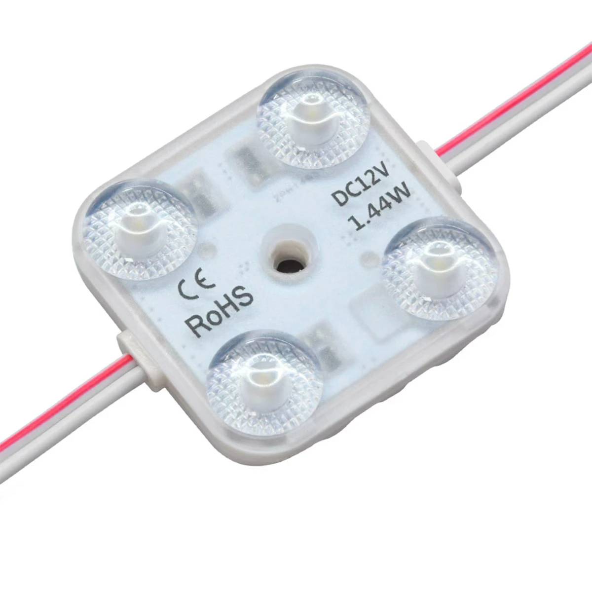 وحدة إضاءة LED بيضاء YS-MA4341 بأربعة مصابيح LED وجهد 12 فولت للوحات الإعلانية الخارجية وحدة إضاءة LED بيضاء YS-MA4341 بأربعة مصابيح LED وجهد 12 فولت للوحات الإعلانية الخارجية