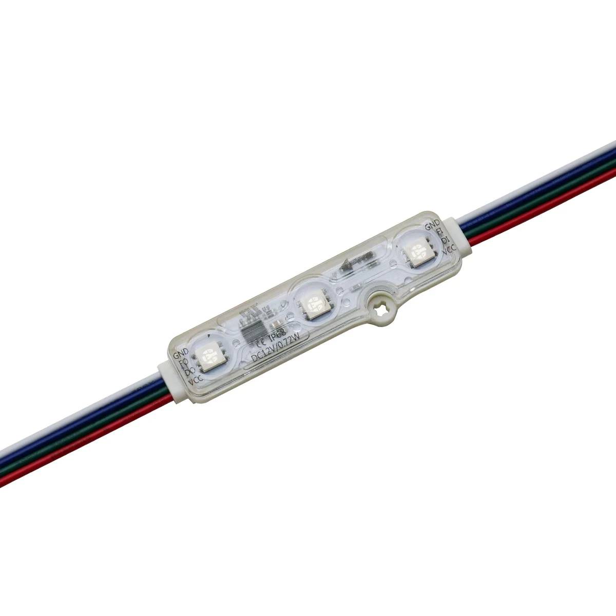 YS-MS3131-D 3-светодиодный адресуемый RGB-светодиодный модуль для подсветки витрин магазинов YS-MS3131-D 3-светодиодный адресуемый RGB-светодиодный модуль для подсветки витрин магазинов
