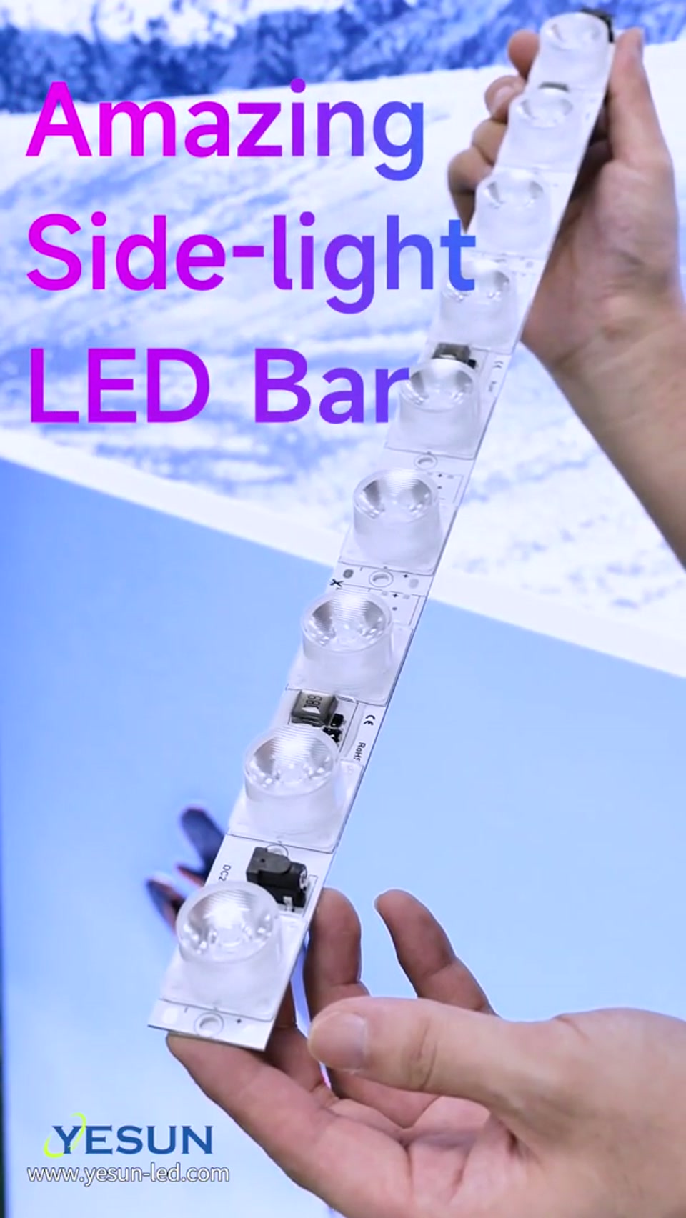COLORSLED Cloud Design Tool (Side Light Bar)