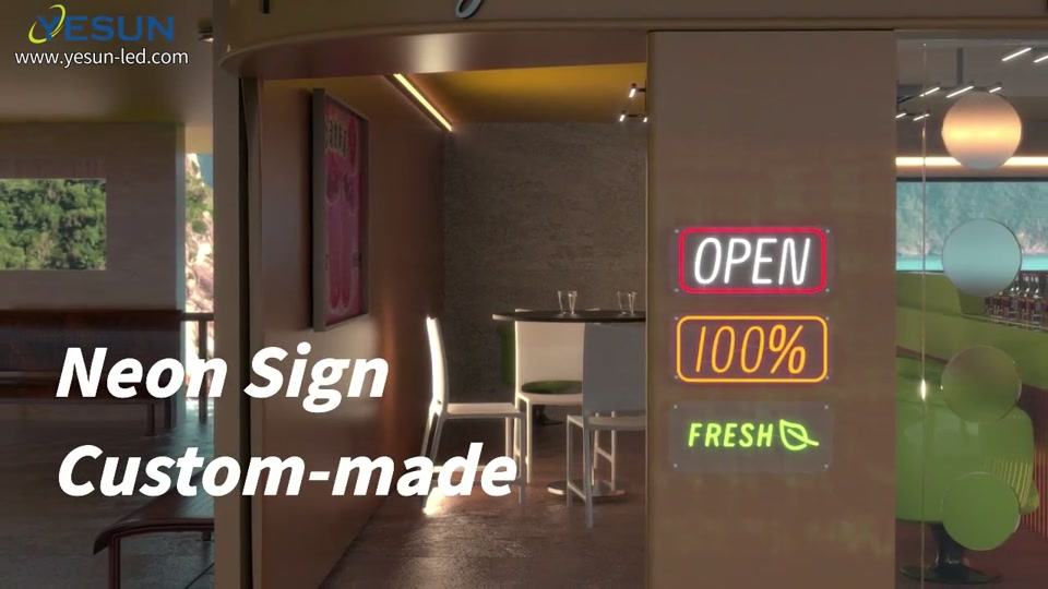 Custom NEON Signage (Skyline)