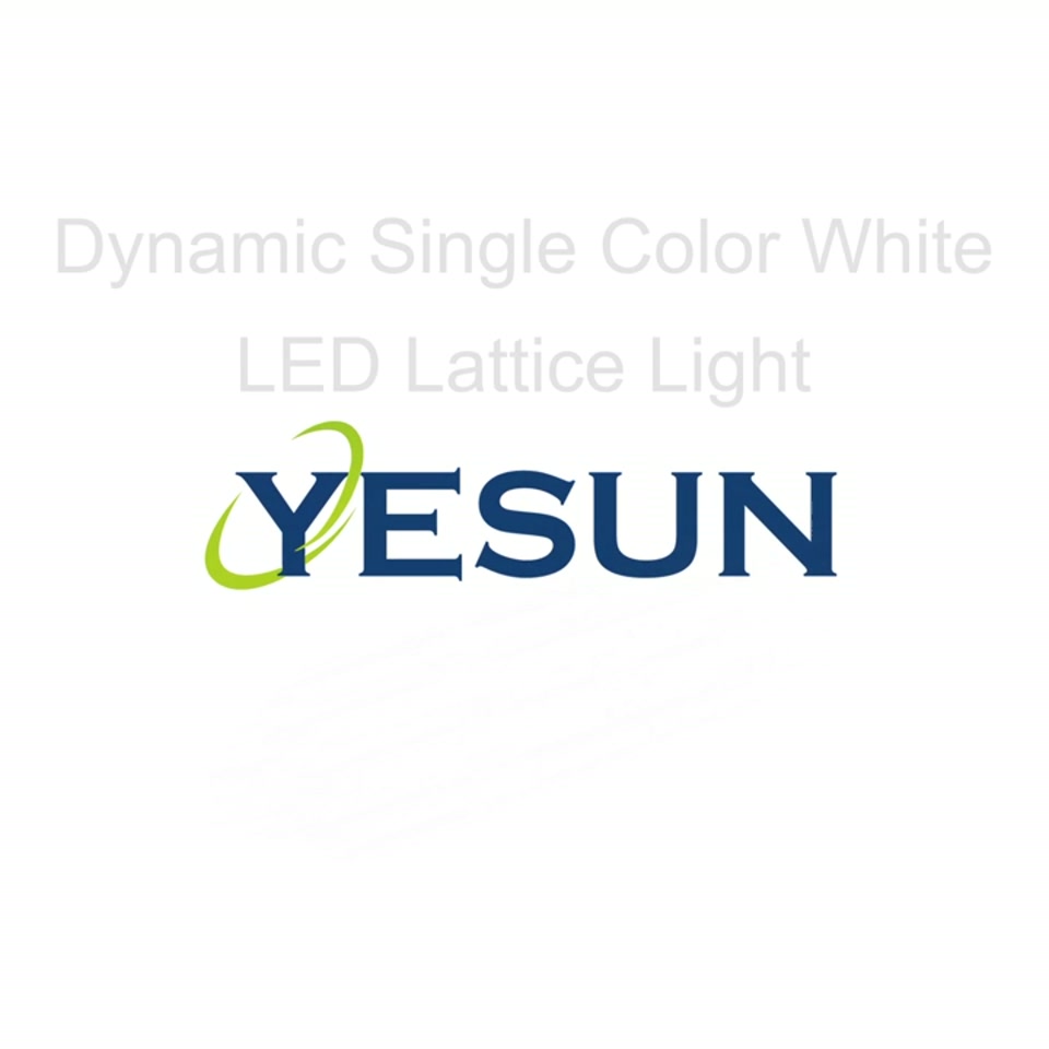 Dynamic LED Lattice Light - Poster Moving Effect (HOLA)