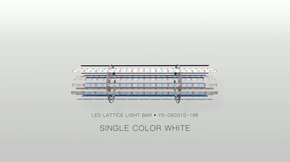 Long Cascade LED Lattice Light (175° Beam)