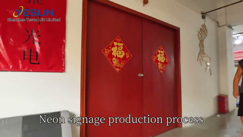 Neon Signage Production Process