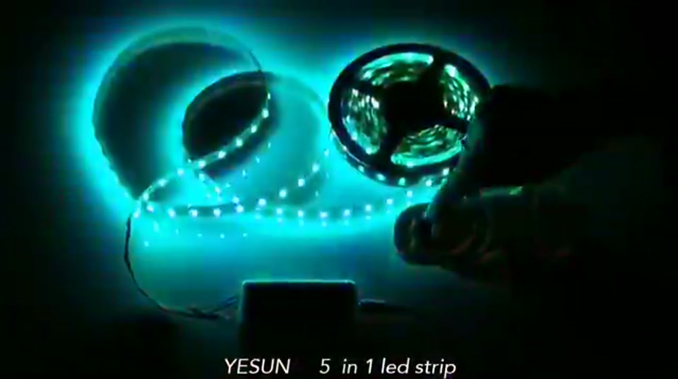 RGBWW LED Strip for Room Decoration