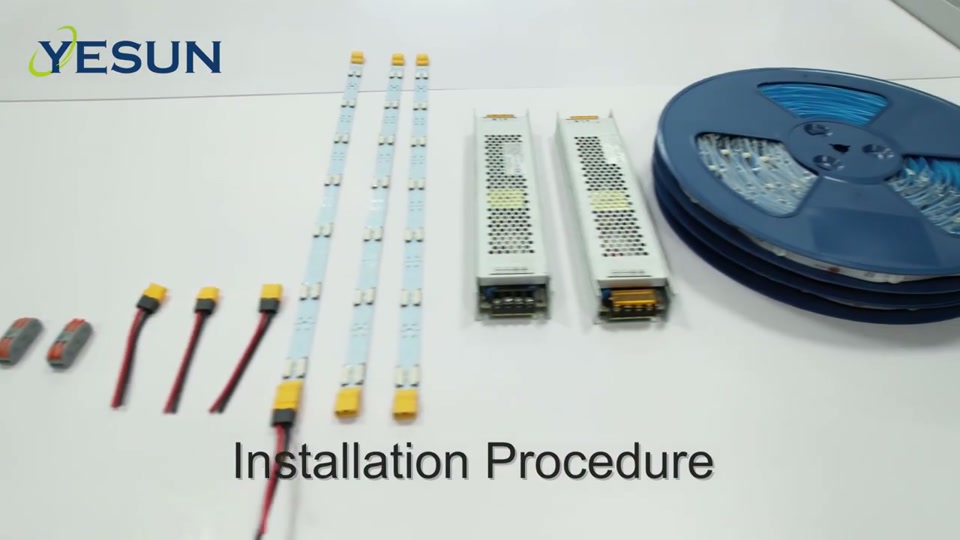 Installation - Diffuse Reflector Flexible LED Strip